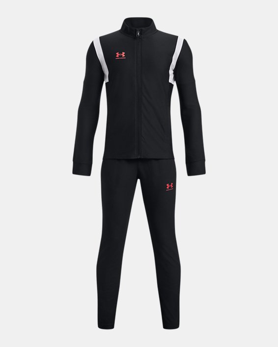 UA Challenger Trainingsanzug für Jungen, Black, pdpMainDesktop image number 0